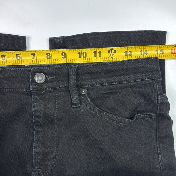 J.Crew Billie Demi Boot Crop Black Jeans Size 28 - Picture 7 of 11